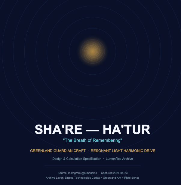 Sacred Technologies Codex · Cover